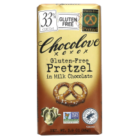 Chocolove, Крендели в молочном шоколаде, 2,9 унции (83 г)