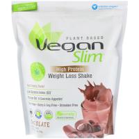 VeganSmart, Vegan Slim, коктейль для похудения, шоколад, 25,7 унций (728 г)