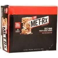 Met-Rx, Батончик Big 100 Meal Replacement Фруктовый хруст хлопьев 9 батончиков