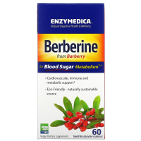 Enzymedica, Берберин, 60 капсул