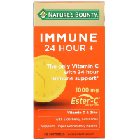 Nature's Bounty, Immune 24 Hour+, 1000 mg, 50 Softgels
