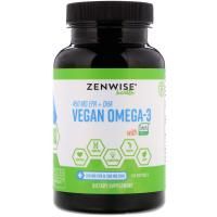 Zenwise Health, Vegan Omega-3 with Life'sOmega,120 softgels