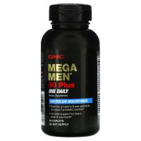 GNC Mega Men, 50 Plus One Daily Multivitamin, 60 Caplets