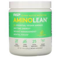 RSP Nutrition, AminoLean, Essential Vegan Aminos, Cucumber Lemon, 7.94 oz (225 g)