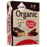 Nugo Nutrition, NuGo Органический батончик Темный шоколад Гранат 12 батончиков