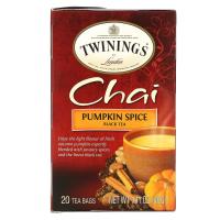 Twinings, Чай со специями, Пикантная тыква, 20 чайных пакетиков, 1,41 унции (40 г)