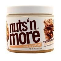 Nuts 'N More, Toffee Crunch - Арахисовое масло с высоким содержанием белка 1 фунт