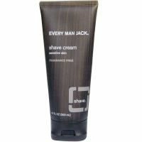 Every Man Jack, Крем для бритья, для чувствительной кожи, без отдушек, 200 мл (6,7 жидких унций )
