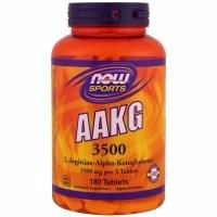 Now Foods, Аргинин альфа-кетоглутарат 3500 для спортсменов, 180 таблеток