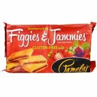 Pamela's Products, Figgies и Jammies, очень большие печенья, клубника и инжир, без глютена  9 унций(255 г)