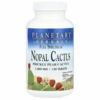 Planetary Herbals, Мексиканский нопал, кактус-опунция полного спектра, 1000 мг, 120 таблеток