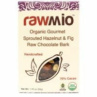 Rawmio, Organic Gourmet фундук и инжир с "сырым" шоколадом, 1.76 унции (50 г)