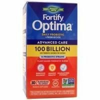 Nature's Way, Fortify Optima Ежедневный пробиотик + пребиотики (100 миллиардов) 30 вег капсул