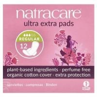Natracare, Органические и натуральные прокладки ультра экстра, нормальные, 12 прокладок