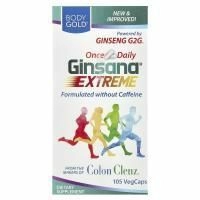 BodyGold, Ginsana Energy, 105 вегетарианских капсул