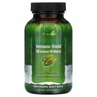 Irwin Naturals, Иммунный щит, Здоровье в любой сезон, 100 жидких мягких гелей