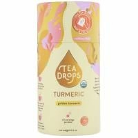 Tea Drops, Куркума, без кофеина, 0,3 унции