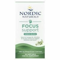Nordic Naturals, Omega Focus, 1280 мг, 60 капсул