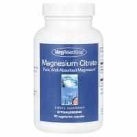 Allergy Research Group, Магния цитрат, 90 растительных капсул