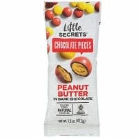 Little Secrets, Dark Chocolate Pieces, Peanut Butter, 1.5 oz (42.5 g)