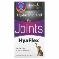 Hyalogic, HyaFlex для кошек, гиалуроновая кислота для орального применения, оригинальная, 1 унция (30 мл)