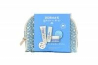 Derma E, увлажнение в дороге, дорожный набор для очищения и красоты, из 5 предметов