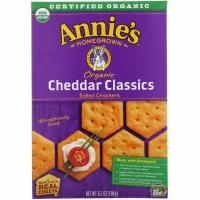 Annie's Homegrown, Organic Baked Crackers, Cheddar Classics, 6.5 oz (184 g)