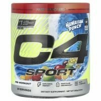 Cellucor, C4 Sport, перед тренировкой, Hawaiian Punch®, Fruit Juicy Red®, 252 г (8,9 унции)