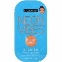 Freeman Beauty, Неоновая энергетика, Ghosted, маска для очищения пор, 0,33 ж. унц. (10 мл)