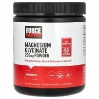Force Factor, глицинат магния, в порошке, без добавок, 140 г (4,94 унции)