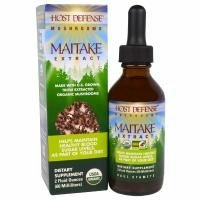 Fungi Perfecti, "Грифола курчавая для защиты организма" из серии "Грибы для защиты организма", органический грибной препарат, экстракт грифолы курчавой, пищевая добавка для поддержания уровня сахара в крови, 2 жидких унции (60 мл)