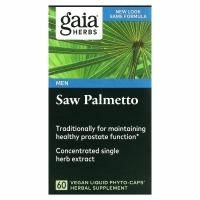 Gaia Herbs, Сереноя, 60 вегетарианских жидких фитокапсул