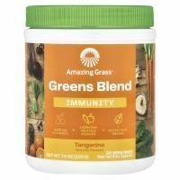 Amazing Grass, Green Superfood, Иммунитет, мандарин, 7,4 унции (210 г)