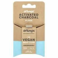 Dr. Tung's, Зубная нить с активированным углем, лемонграсс, 30 ярдов (27 м)