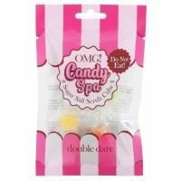 Double Dare, OMG! Candy Spa, Кубик-скраб с сахарной солью, кубик ассорти, 6 шт.