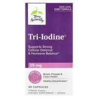 EuroPharma, Terry Naturally, Tri-Iodine, 25 мг, 60 капсул