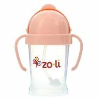 Zoli, Bot, Чашка с соломинкой, Румянец, 6 унц.