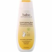 Babo Botanicals, Увлажняющий детский шампунь, овсяное молоко и календула, 8 жидких унции (273 мл)