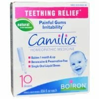 Boiron, Камилия Облегчение при прорезывании зубов, 10 доз, .034 унции каждая