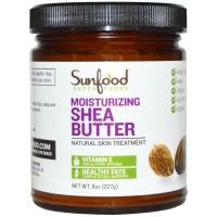 Sunfood, Увлажняющее масло ши, 8 унций (227 г)