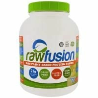 RawFusion, Гибридный протеин растительного происхождения, стручок ванили, 65.3 унции (1854 г)