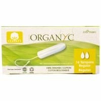 Organyc, Органические тампоны, 16 тампонов с обычной впитывающей способностью