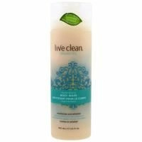 Live Clean, Восстанавливающий гель для душа, аргановое масло, 17 унций (500 мл)
