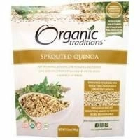 Organic Traditions, Пророщенная киноа 12 унций