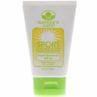 Nature's Gate, Спорт, веганское солнцезащитное средство, фактор защиты SPF 30, 118 мл