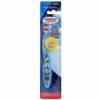Brush Buddies, Зубная щетка "Томас и друзья", дорожный набор, мягкая, 1 зубная щетка с колпачком
