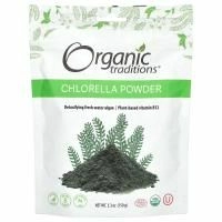 Organic Traditions, Хлорелла в порошке, 150 г (5,3 унции)