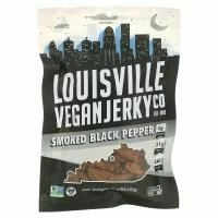 Louisville Vegan Jerky Co, Копченый черный перец, 85,05 г (3 унции)