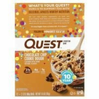 Quest Nutrition, Протеиновый батончик, шоколадная крошка, песочное тесто, 12 штук, 2,12 унц. (60 г) каждый