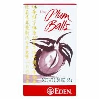 Eden Foods, Японская слива, драже, 2,28 унции (65 г)